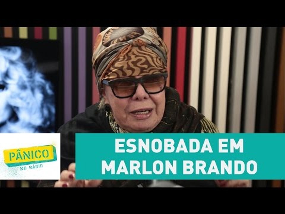 "Olhei e falei 'uó'", relembra Rogéria sobre esnobada em Marlon Brando | Pânico