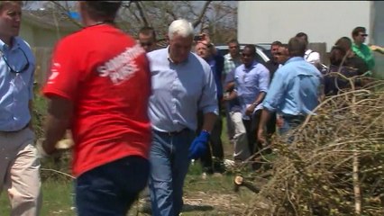 Tempête Harvey : Mike Pence en visite au Texas