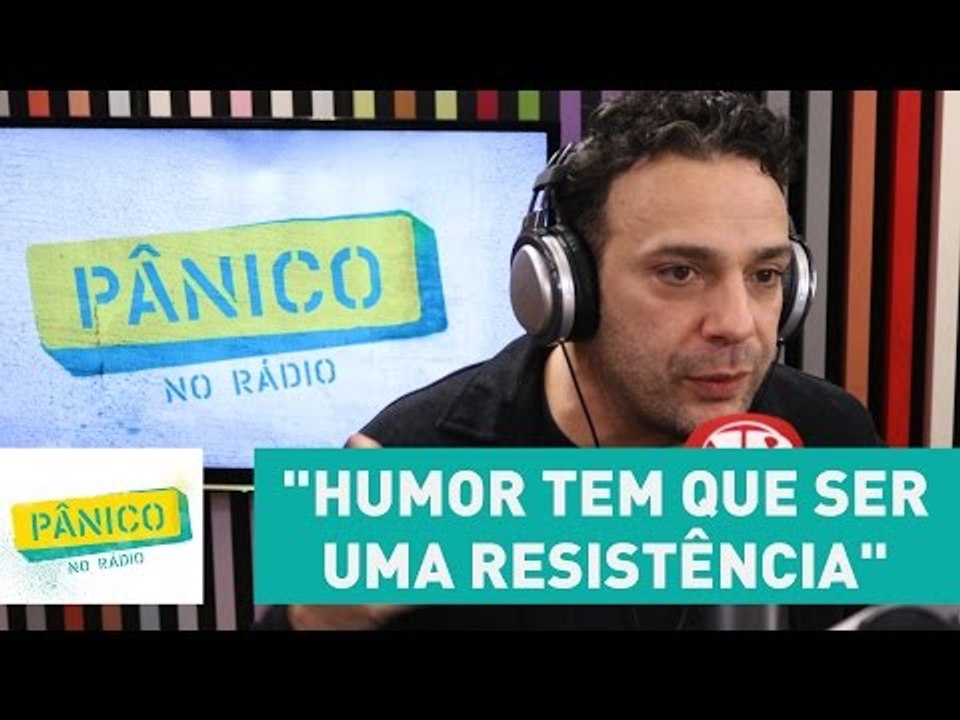 "Humor tem que ser uma resistência", diz Marcelo Médici sobre limites nas piadas | Pânico