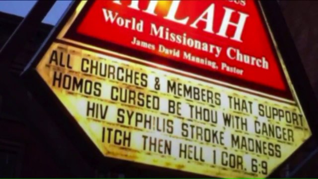 Anti-Gay NYC Pastor Adds TV Outside Church to Air Sermons