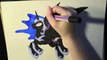 MLP speed drawing - Nightmare Moon