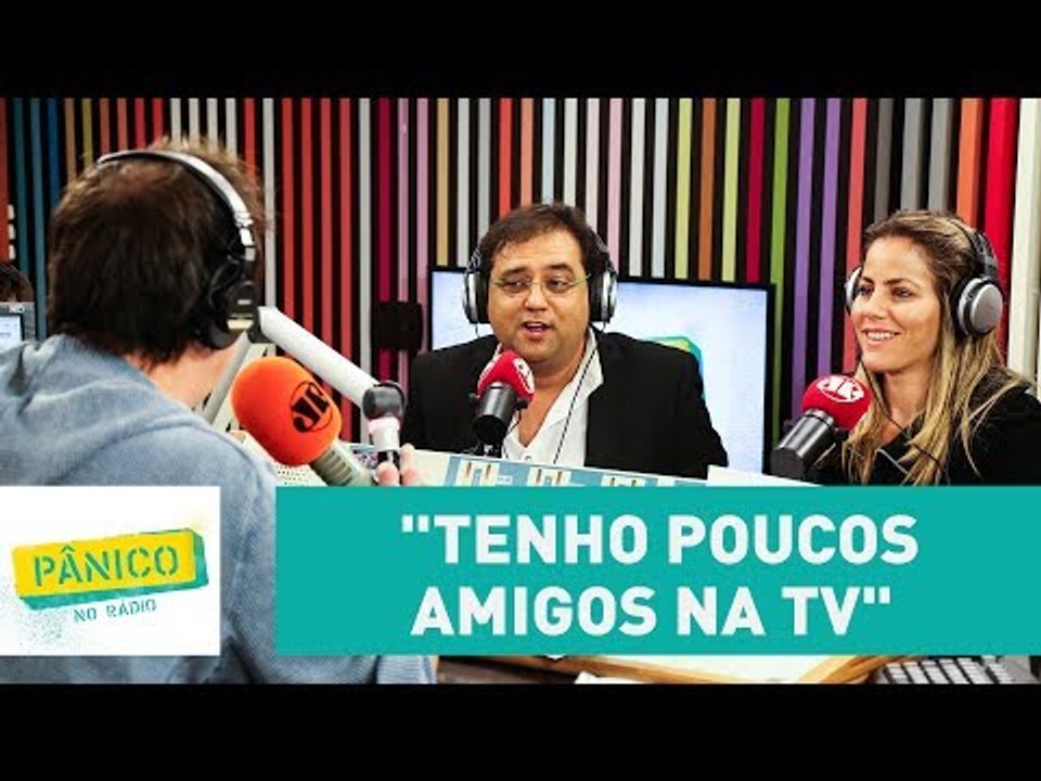 "Tenho poucos amigos na TV", afirma Geraldo Luís sobre rivalidade com Faro