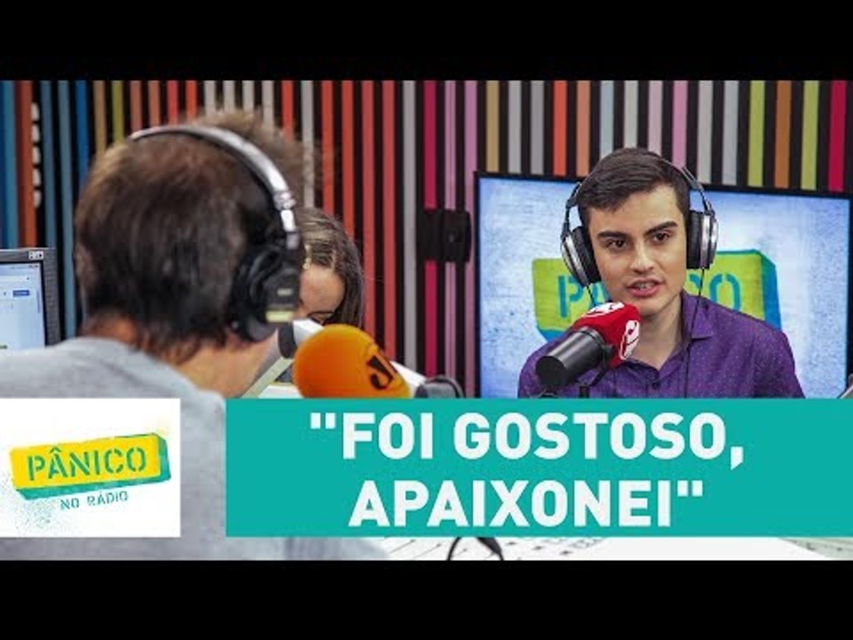 "Foi gostoso, apaixonei", afirma Dudu Camargo sobre beijo em Sonia Abrão