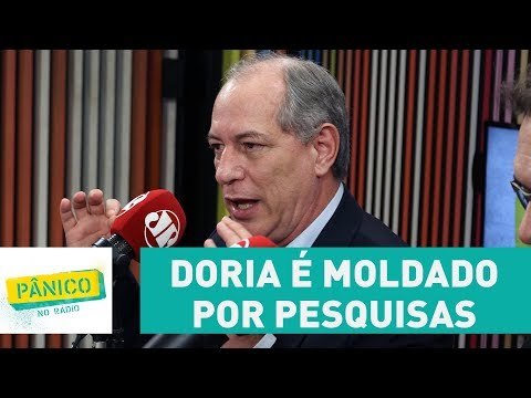 Para Ciro Gomes, Doria é moldado por pesquisas | Pânico