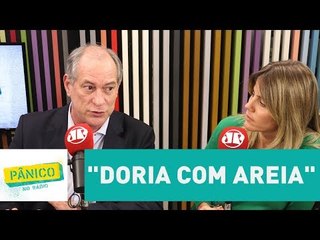 Ciro Gomes fala sobre "Doria com areia" | Pânico