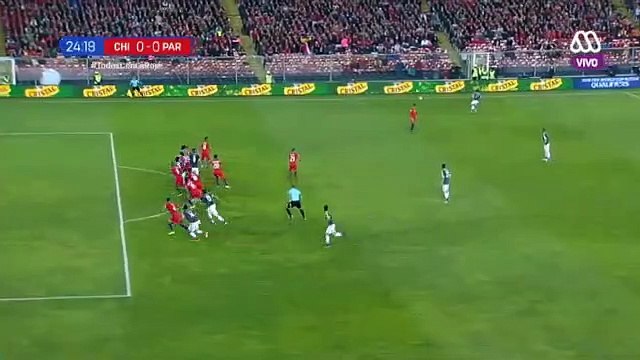 Chile 0-1 Paraguay : But Arturo Vidal contre son camp HD - 31.08.2017