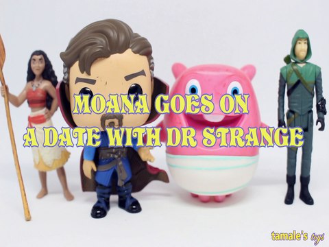 MOANA GOES ON A DATE WITH DR STRANGE DISNEY BABY BOOV ARROW GREEN DC COMICS MARVEL Toys BABY Videos, PIXAR, HOME ,