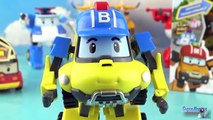 Colección Informe robots de juguete transformadora 8 juguete convertible Robocar Poli Juguetes 로보 카