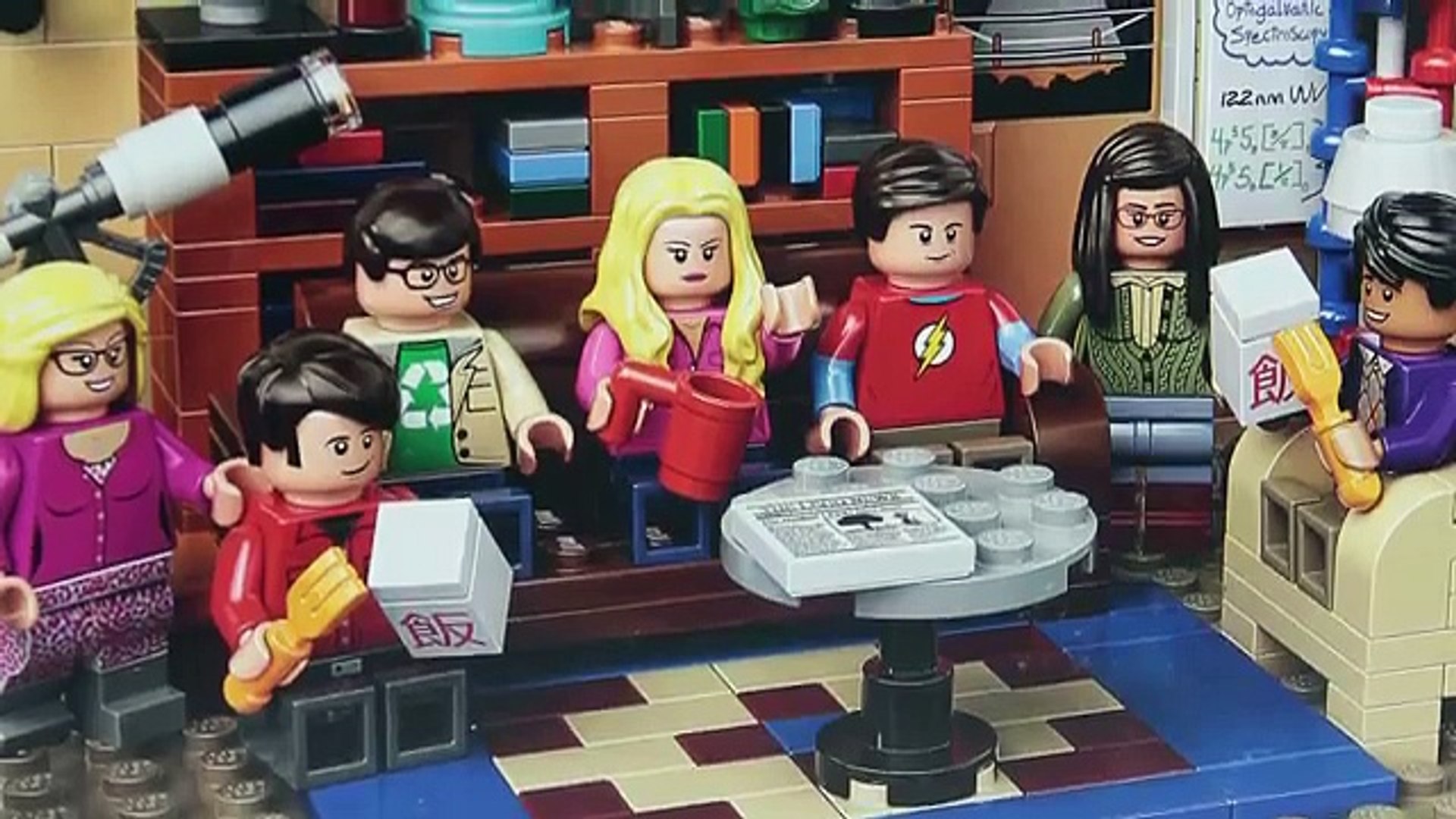 Idées Musée Lego examen 21302 Big Bang Theory