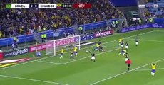 Brazil vs Ecuador 1-0 GOLAÇO D Paulinho goal