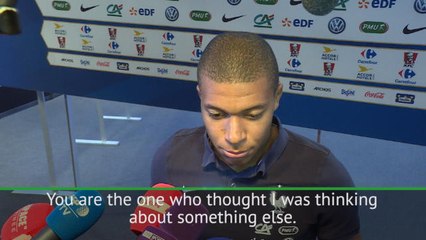 Download Video: Mbappe rejects talk of losing focus on football