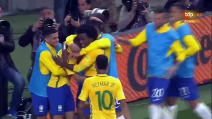 GOAL Coutinho Brazil vs Ecuador 2-0