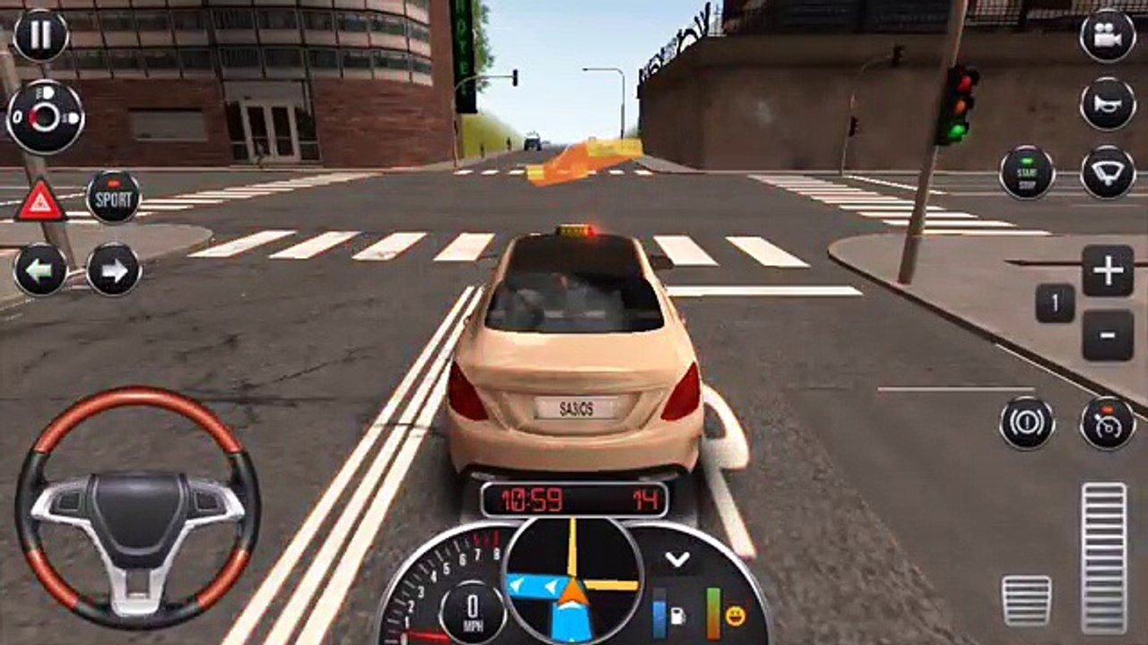 Androide Mejor jugabilidad Mercedes benz Taxi sim 2016 c-class hd
