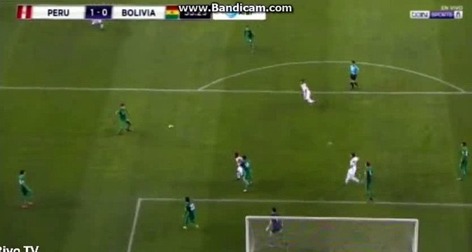 Edison Flores Goal ~ Peru vs Bolivia 1-0