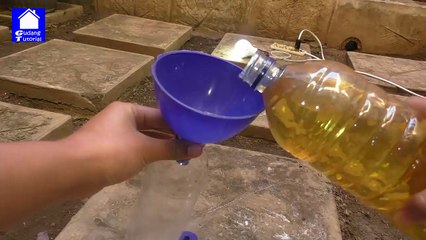 19.EKSPERIMEN LISTRIK DI SIRAM BENSIN - Electric watered by gasoline EXPERIMENT