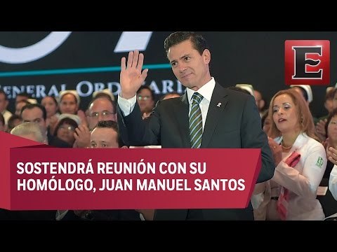 Peña Nieto llega a Colombia para Cumbre Iberoamericana