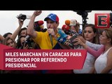 Oposición venezolana convoca a paro nacional este viernes