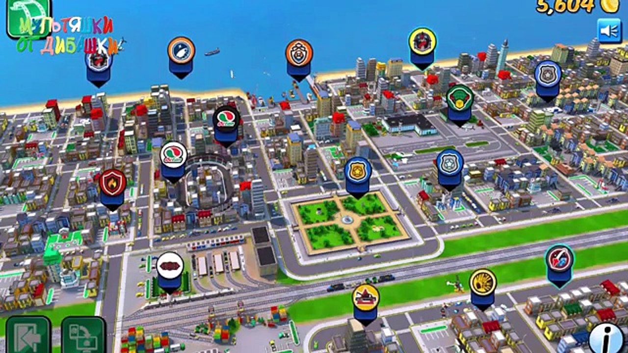 Enfants pour et machines dessins animés dessins animés Police pro autopompe Lego Lego City le