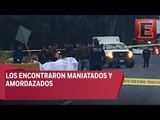 Encuentran cuatro cuerpos en la carretera México-Toluca
