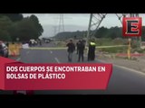 Encuentran cuatro cuerpos en la carretera México-Toluca