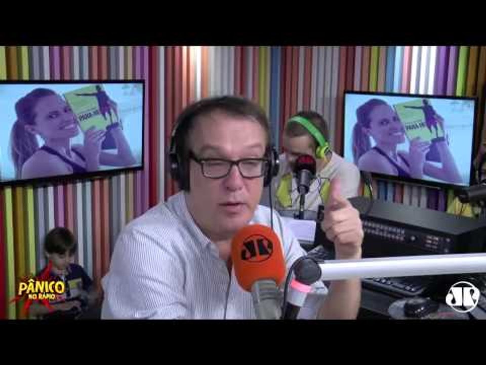 Aqui na Pan: Joanna de Assis fala sobre relação com Galvão Bueno