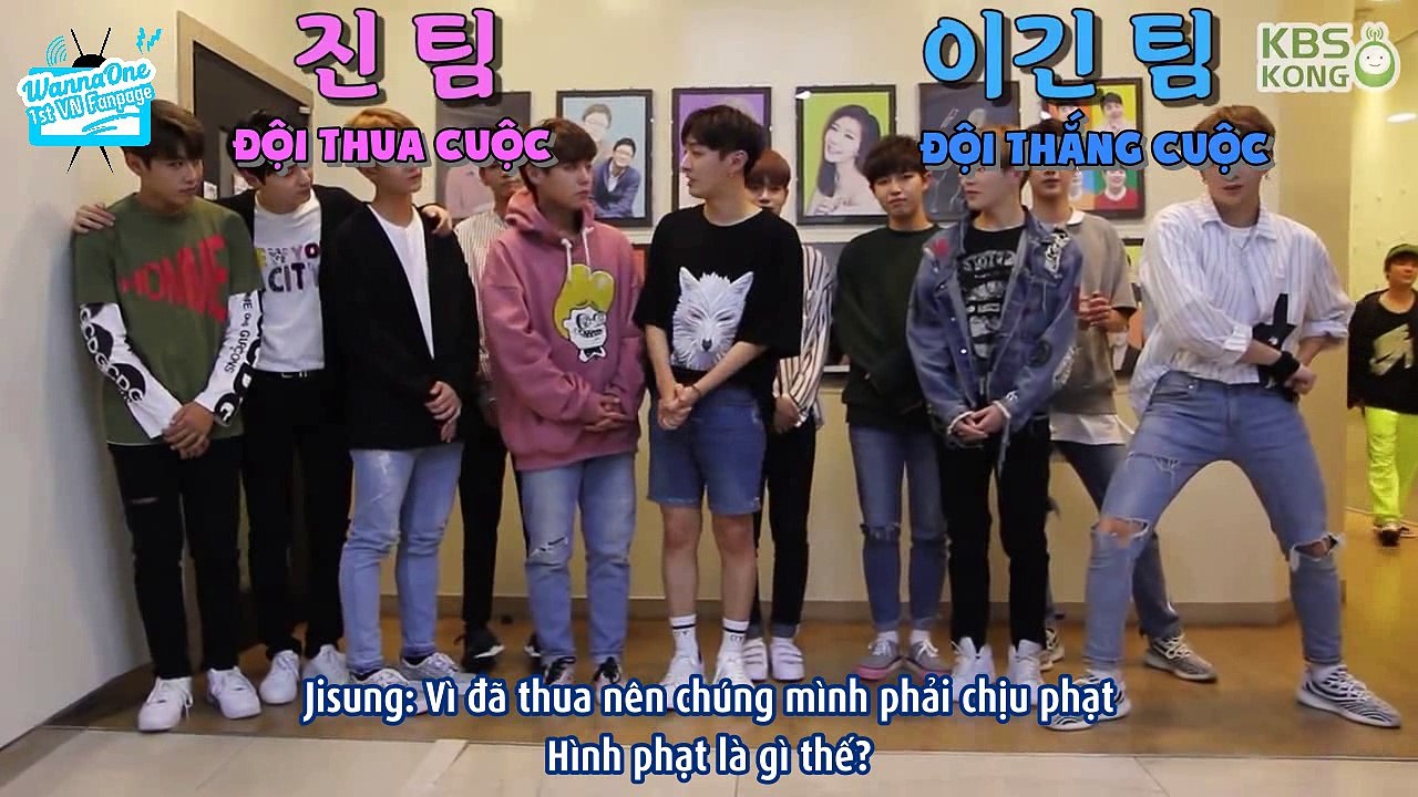 [VIETSUB] WANNA ONE AT LEE HONG KI'S KISS THE RADIO