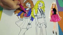 Para colorear para Niños páginas para los niños de Barbie Barbi colorear-dibujos animados