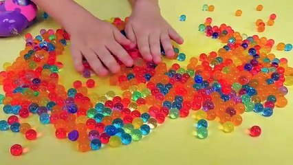 Mariquita gubia juguete Orbiz bolas mariquita juego ambientado desembalaje Orbeez unboxing