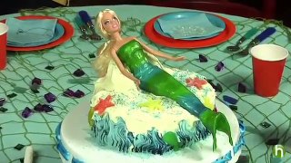 Anniversaire gâteau décoration idées sirène avec Betty crocker