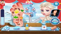 Minion, Princess Anna & Princess Elsa Foot Doctor Games Compilation Baby Games (ST)