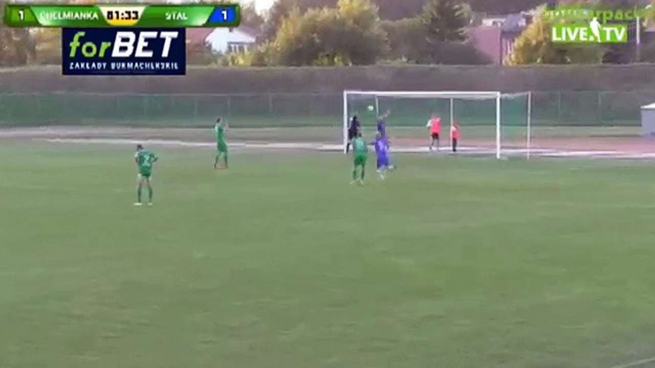 Chelmianka 1:2 Stal Rzeszow (Polish III Liga 30 August 2017)