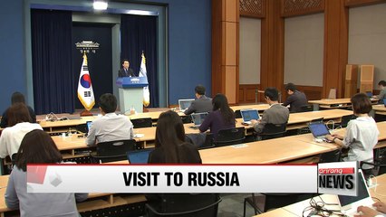 President Moon to hold summit with Putin in Vladivostok next Wed