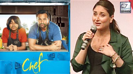 Download Video: Kareena Kapoor Khans Reaction To Saif Ali Khans Chef Trailer