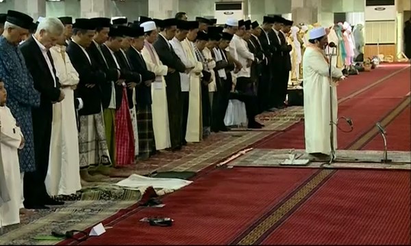 Jusuf Kalla, Menag, Djarot Shalat Idul Adha di Istiqlal