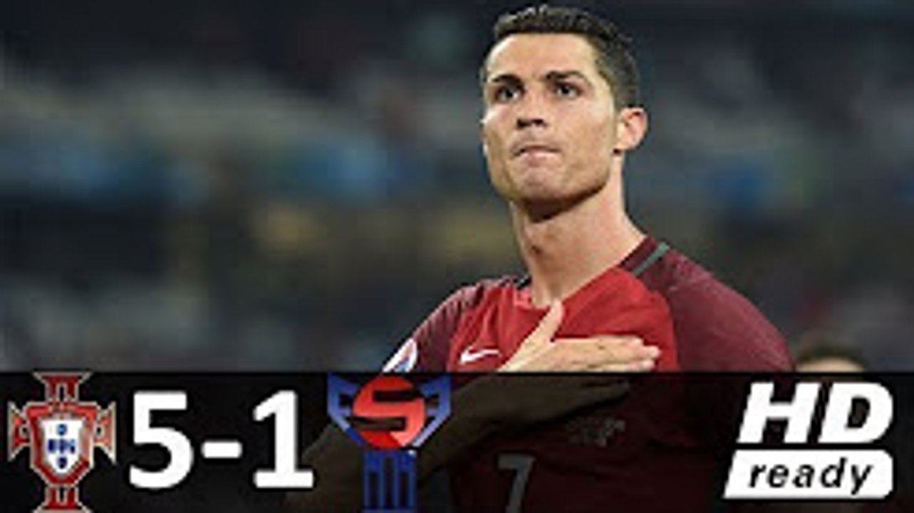 Portugal vs Faroe Islands 5-1 All Goals & Highlights (31.08.2017)
