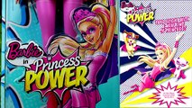 Muñeca de película Nuevo juego poder princesa brillar súper superhéroe juguete Barbie mattel unbox