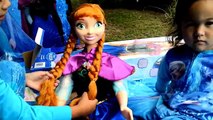 Balle vélo gelé enfants film jouets vidéos Disney 2016 playtent surprise anna elsa musical