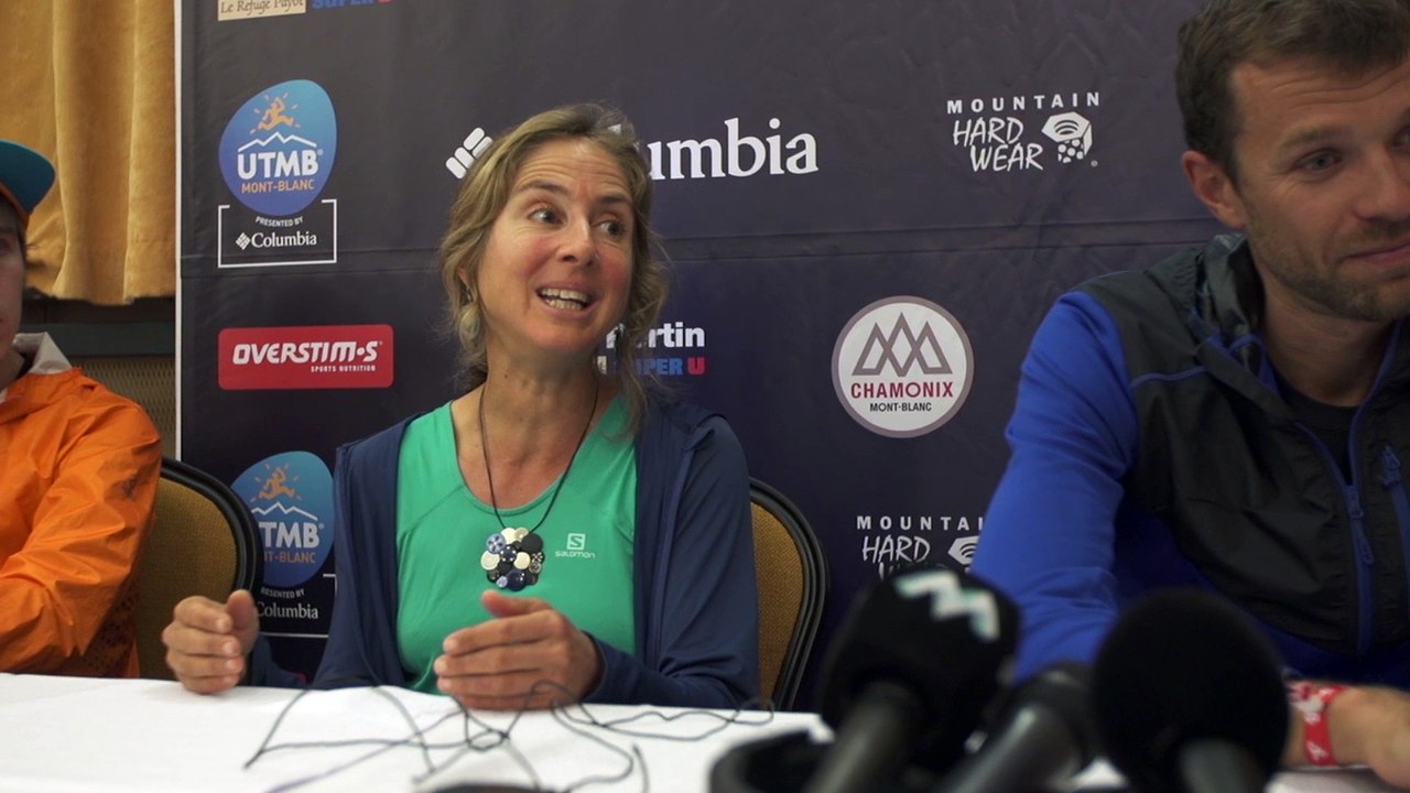 Conférence de presse Caroline Chaverot UTMB® 2017