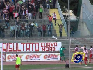 Barletta - Andria 2-0 | Finale di Andata Playout - Gol Allegretti La Mantia