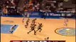 Chris Wilcox  took the pass from Kevin Durant for a monster