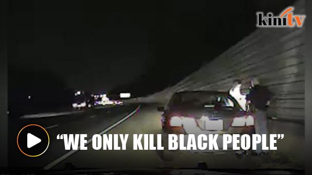 'We only kill black people', US cop tells woman