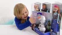 Ana libros ocupado muñeca congelado mi princesa Reina juguetes Elsa kristoff disney unboxing olaf hans