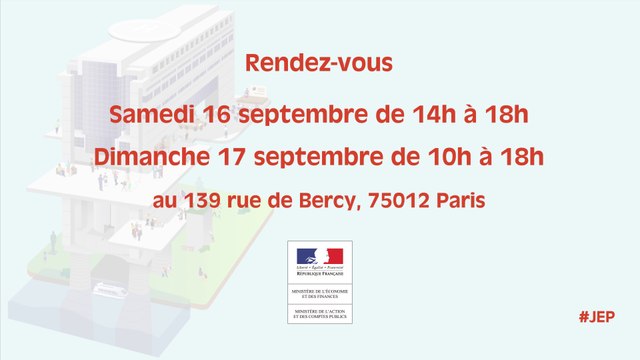 #JEP : Venez visiter Bercy !