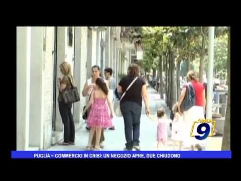Puglia | Commercio in crisi un negozio apre, due chiudono