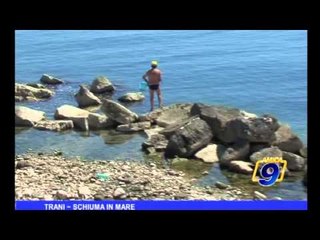 Trani | Schiuma in mare