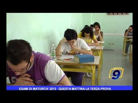 Esami di maturità 2013 | Questa mattina la terza prova
