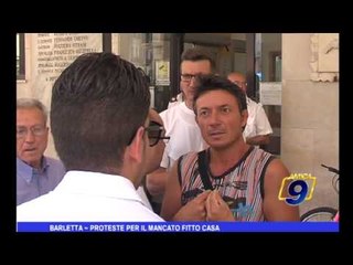 Barletta | Proteste per il mancato fitto casa