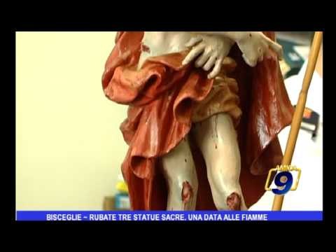 Bisceglie | Rubate tre statue sacre, una data alle fiamme