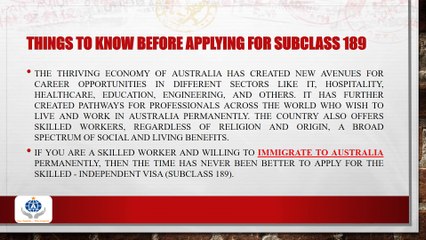 Australia Permanent Residency