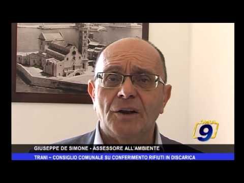 Trani | Consiglio Comunale su conferimento riuti in discarica